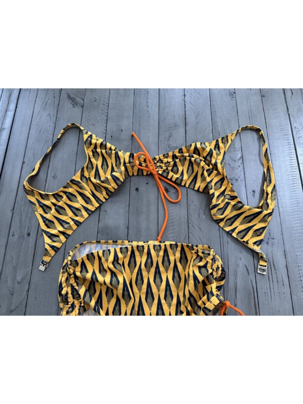Paco Rabanne high waist printed bikini set Size 38 - Picture 7 of 11